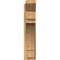 Ekena Millwork Merced Slat Rough Sawn Outlooker, Western Red Cedar, 8"W x 30"D x 38"H OUT08X30X38MRC06RWR - alternate 4